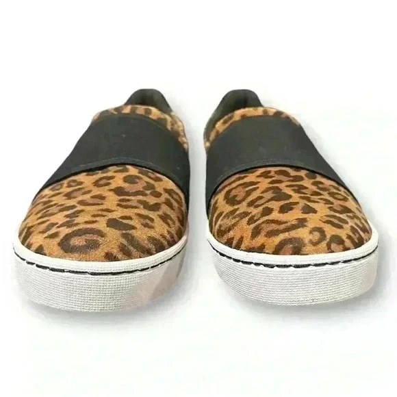 Clarks Pawley Wes Sneaker, Leopard Print Suede, Womens Size 7 **Like New** - Picture 3 of 10